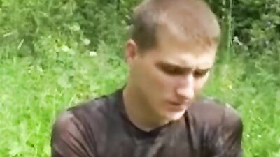 Yard Spanking For Smoking