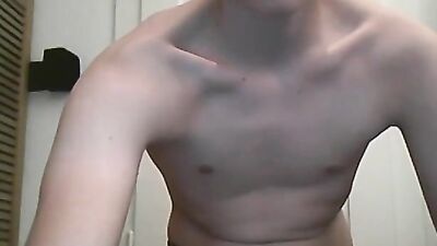 Blonde twink in bathroom cam boys porn