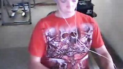 Watching porn and wank