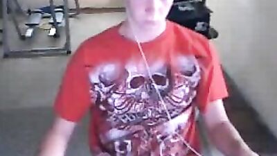 Watching porn and wank