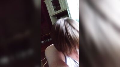 Straight pal from High School lets twink Fag Suck