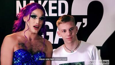 Porn Gay Porn Parody of a British TV Show Naked Gay' Traction