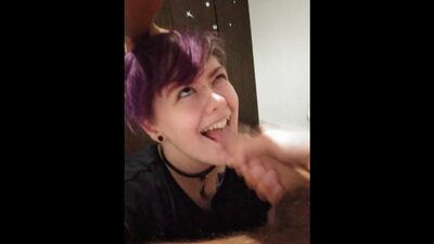 FtM Finally Takes Huge Open Mouth Facial