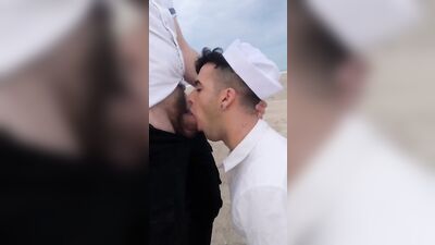 He spits my cum in my mouth - Seba Terry