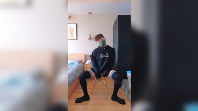 This time it's a kitty costume