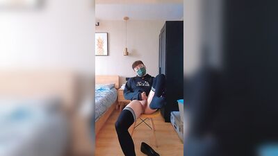 This time it's a kitty costume