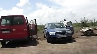 Two Young Bi Couples Picnic