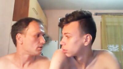 Blowing his young romanian neighbour