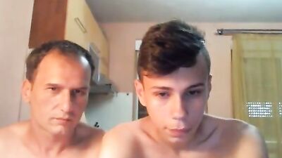 Blowing his young romanian neighbour