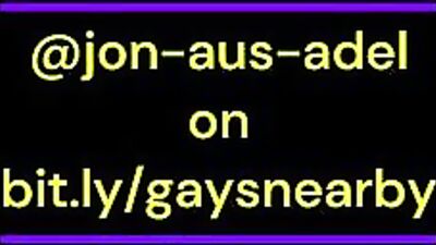 Hot Aussie show his big dick