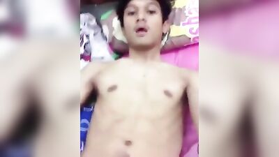 Thai boy jerk off