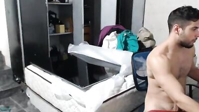 Buddy jerks off with roommate in room! - more @ Gayboy.ca