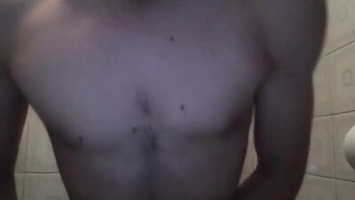 Hot young boy jerking