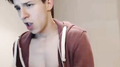 His facial expression LOL