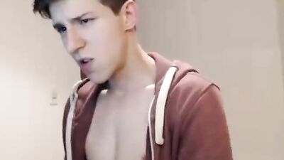 His facial expression LOL