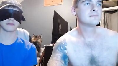 Str8 Friends Go Gay & Cum In Mouth 1st Time On Cam