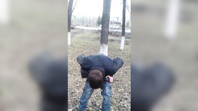 Russian drunk boy have fun 1