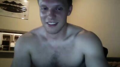 Vocal Straight Stud with a big dick jacks off - more @ Gayboy.ca