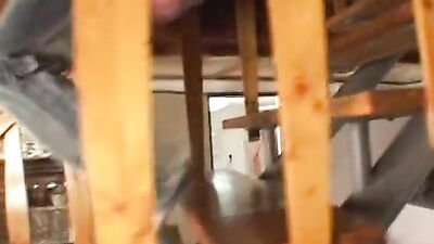 Boys Fucking on Stairs