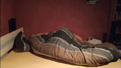 Markus Pelz beim Schlafen 2010