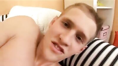 Filling his tight ass