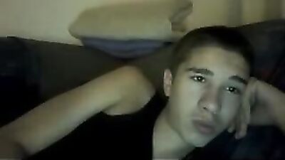 Serbian Cutie Cums On Cam, Nice Hairy Ass & Cock