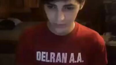 Young smooth of great beauty he masturbates for you