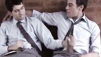 Sucking the boss for the first time