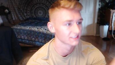 Caden Playing with his cock - more @ Gayboy.ca