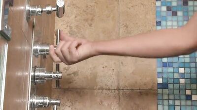 Solo In The Shower Boys Porn