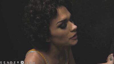 GenderX - Alisia Rae Can't Resist Glory Hole Surprise Dick