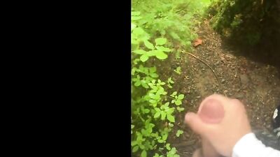 Older step-brother and younger step-brother hook up while hiking