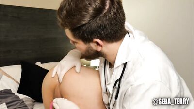 The doctor leaves a horny twink's ass destroyed