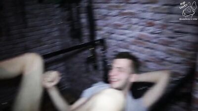 twink getting fucked with a dildo! (dildo by PrimalHardwere)