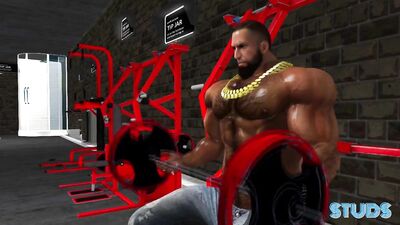 Timmy Takes His First Monster Cock At The Gym