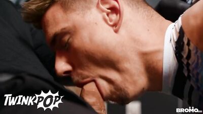 Twink Pop - Markus Kage Does A Tattoo On Hot Lev Ivankov's While He Is Sucking His Hard Dick