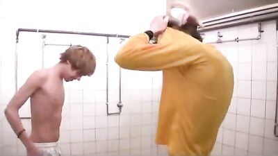 A103. Hot teen shower boys