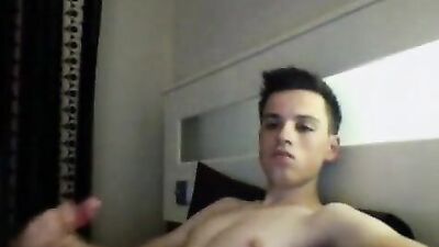 Pulling my dock out of my CKs so I can shoot my jizz boys porn