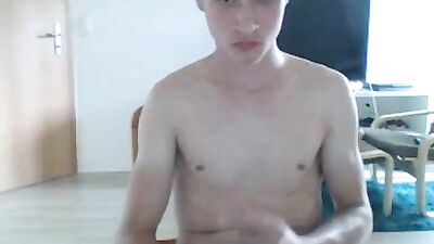 Jacking off for some girls he met online boys porn