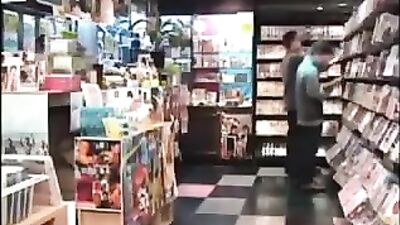 Asian Boys Fucking in the Book Store