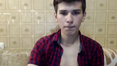 Handsome young boy with a beautiful little ass