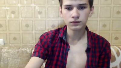 Handsome young boy with a beautiful little ass