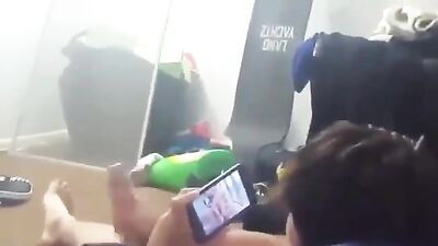 Gay Porn Caught Straight Boy Voyeur Fun!