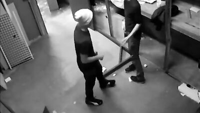 Twinks Take Over Security Cam Caught Fucking!