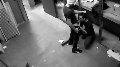 Twinks Take Over Security Cam Caught Fucking!