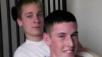 Young Cuties - Alex & Bobby: Bareback Blond First-Time Gay Teen Sex