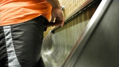 Public Bathroom Compilation: Teen Boys Gay Porn Action Amature Voyeur