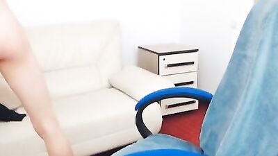 Euro Hunk Web-Cam Striptease: Naked and Exposed!