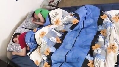 Gangbang with Dad and His Two Sons - Action Amature Bareback!