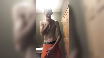 Teen Boy Tease: Amateur Big Cocks Solo Adventure